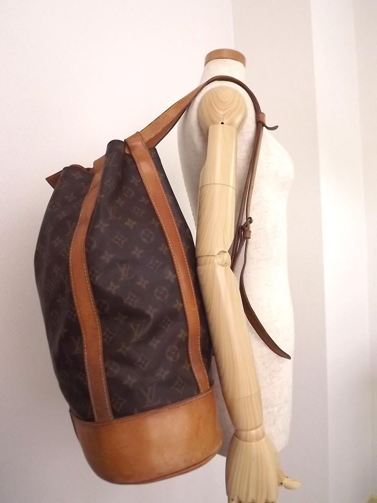 AUTHENTIC LOUIS VUITTON Randonnee GM Backpack Shoulderbag Monogram M42244 | eBay