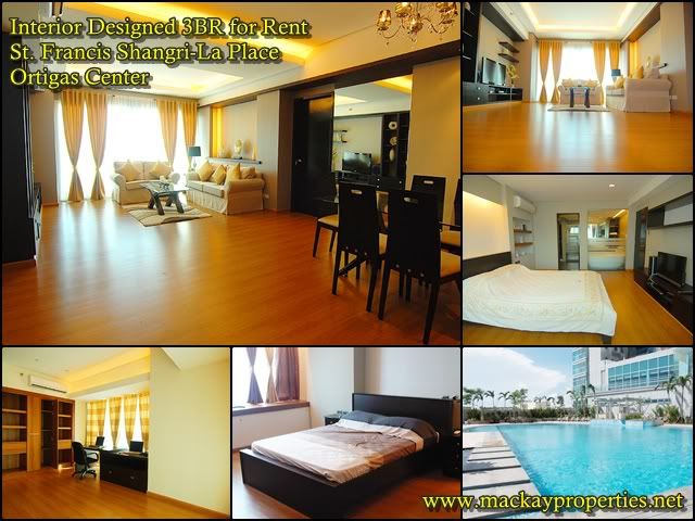 St Francis Shang 3BR for Rent
