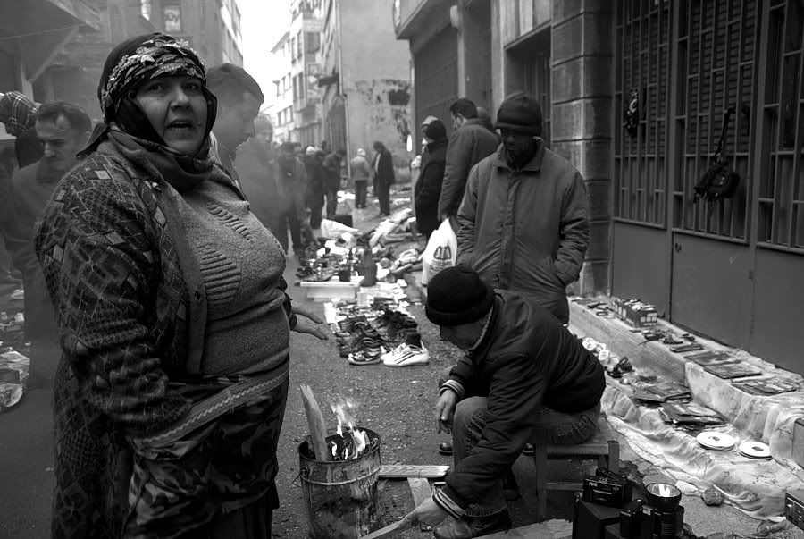 Стамбул. Блошиный рынок. 