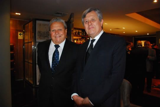 Felipe Osterling y embajador Oscar Maurtua