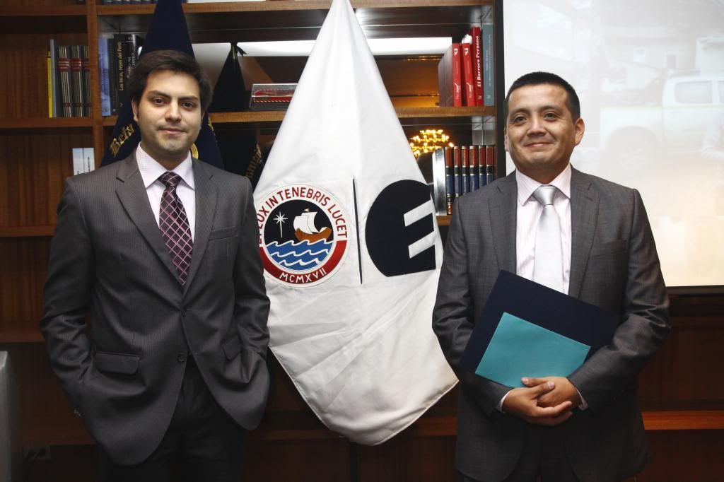 Carlos Alberto Rivera Ramirez y Renato Bedoya Ismodes Primer After Office Networking BGS de Centrum BS