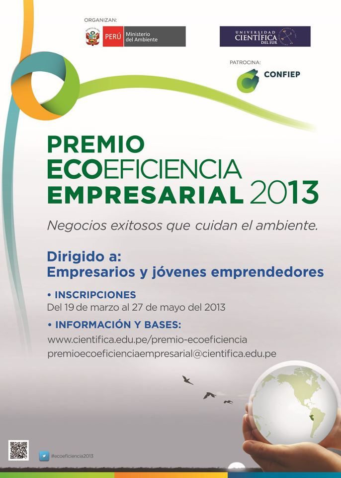 Premio Ecoeficiencia Empresarial 2013 Premio Ecoeficiencia Empresarial 2013