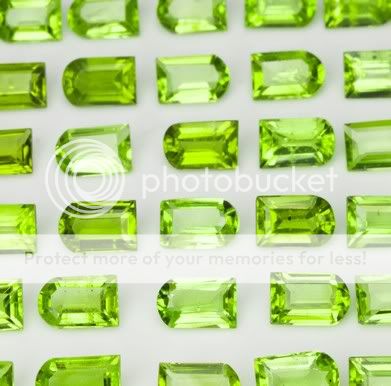 ViPSCOLLECTION 19ct WHOLESALE LOT 33 CALIBRATED PERIDOT  