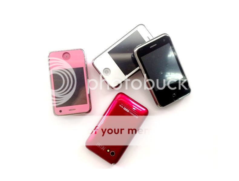 Mini Mobile Phone H108 GSM Quad band touch screen 4 colors  