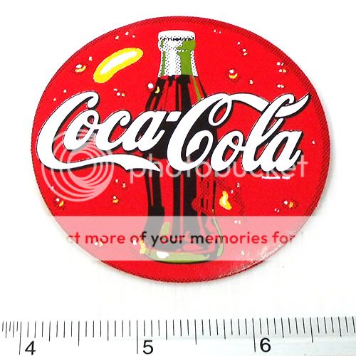 Coca Cola Coke NonReflective Light Sticker Decal 2.75  