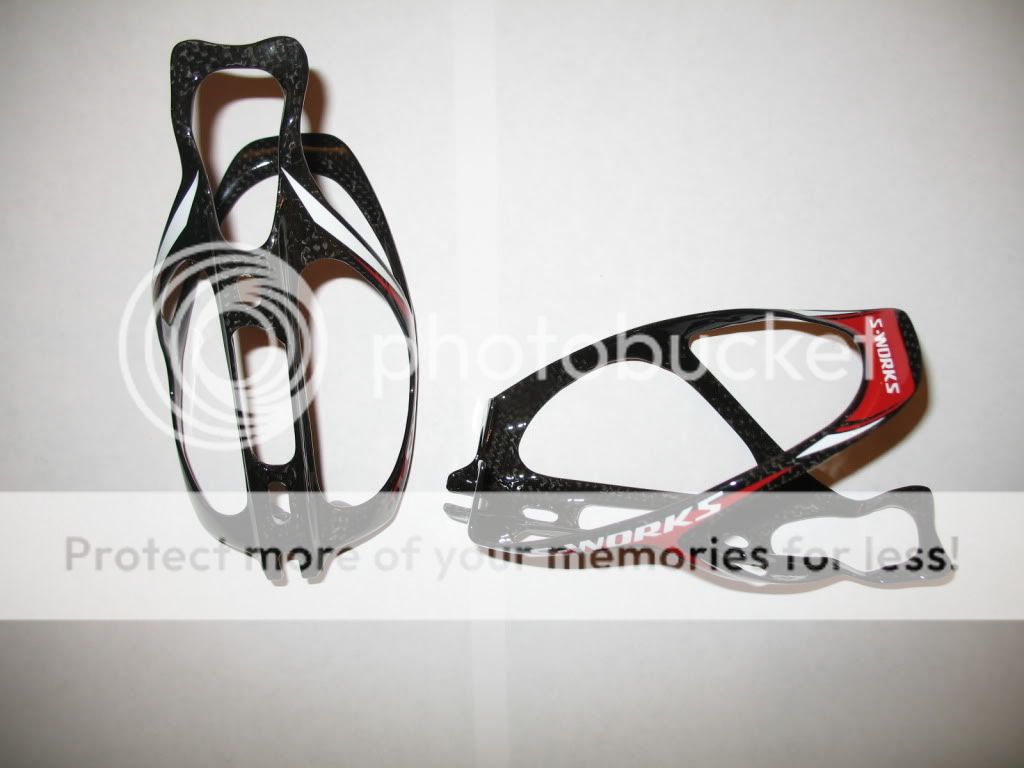 White Bontrager Carbon Cage RXL (2 cages) New  